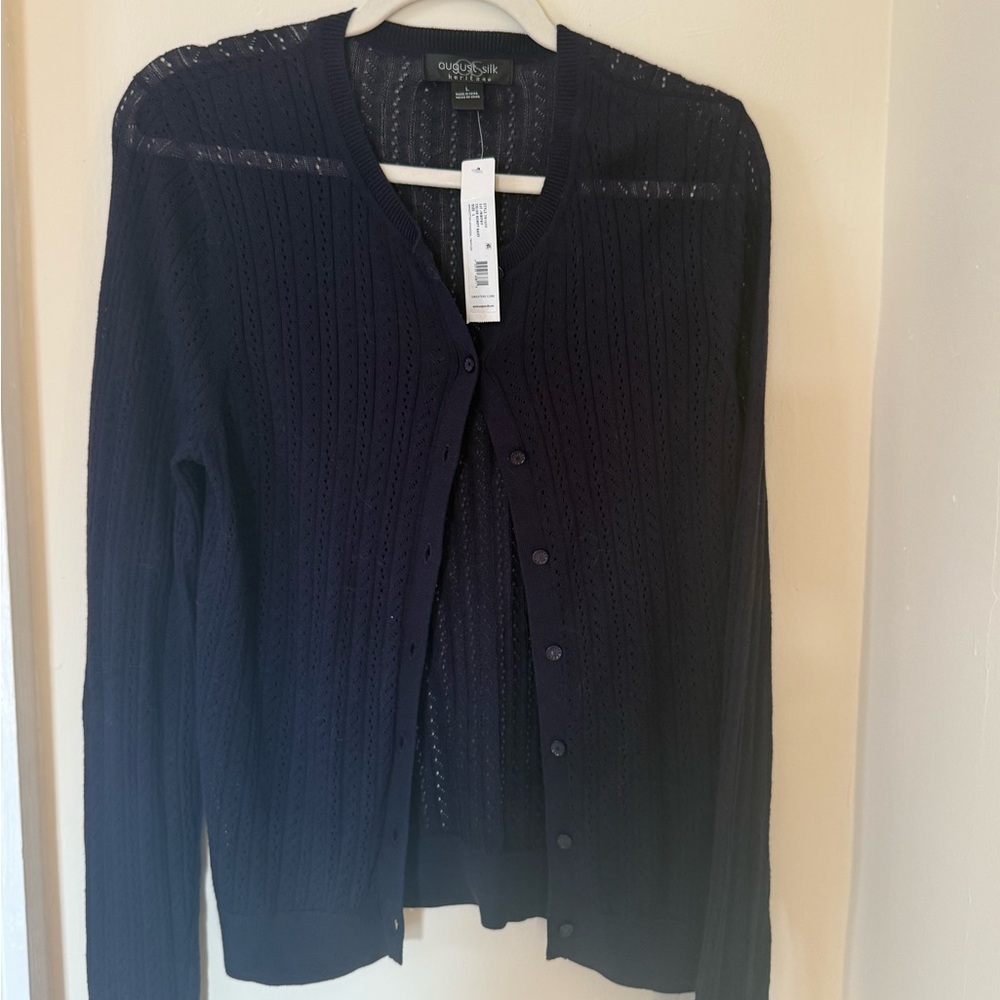 Cable & Gauge Women's Black Cardigan